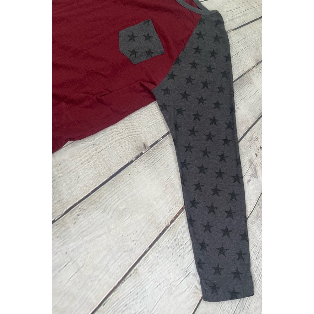 Rustic Souls Raglan Sleeve Star Tee - Picture 5 of 13